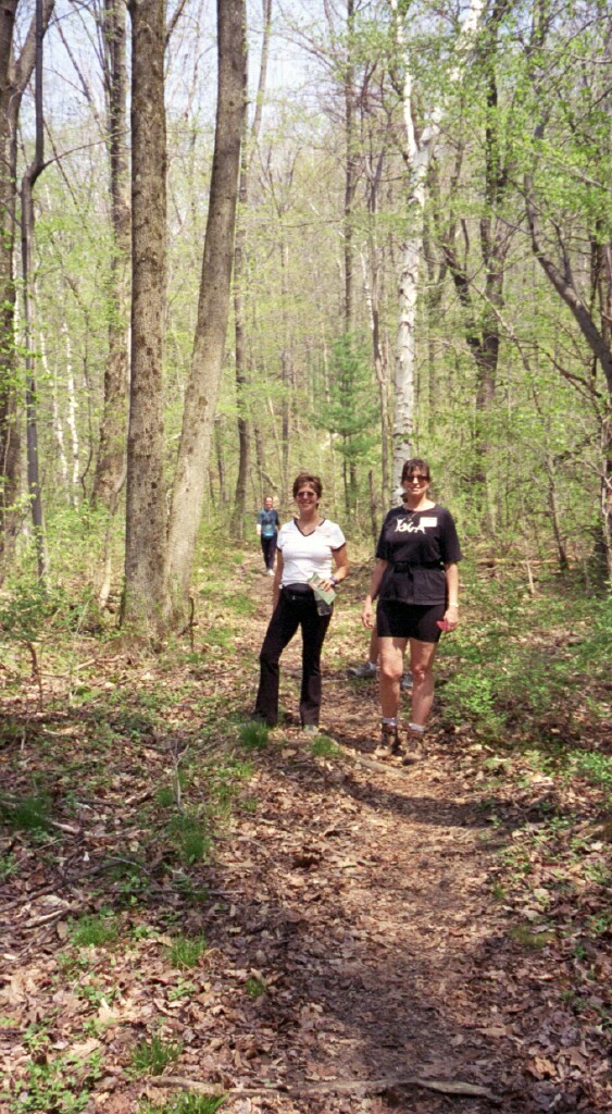 Ally & Deva on the Trail